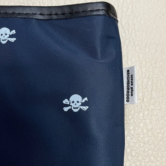 Neighborhood x Izzue NHIZ Skull Print Tote Bag - Picture 3 of 7